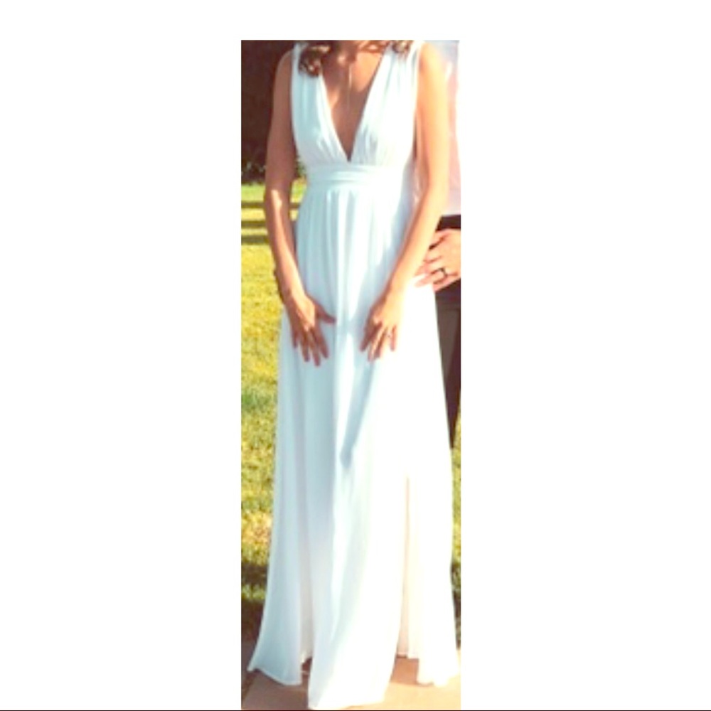 Lulu’s White Maxi Dress